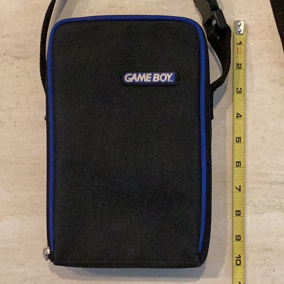 Vintage Nintendo GameBoy Carrying Case Large Authentic Game Boy Bag Holder Tray - Picture 4 of 13